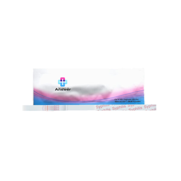 ANSWER One Step Syphilis Whole Blood/Serum/Plasma Test Strip