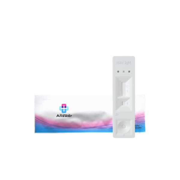 ANSWER Diagnostic Kit for IgM Antibody to Hepatitis A Virus (Colloidal Gold)
